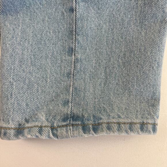 Levi's Premium Women 501 Original Button Fly Cropped Jeans 30x28 Blue NWT - Picture 8 of 15